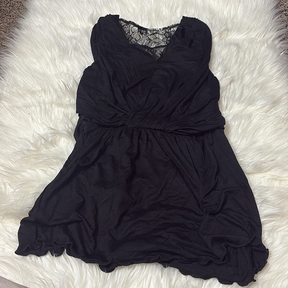 NWT Daytrip From Buckle Black Scoop Neck Lace Tank - Picture 11 of 12